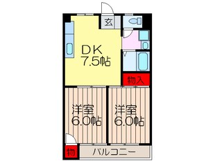 シャルマン星丘の物件間取画像